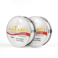 Ligne de pêche monofilament en fluorocarbone 100m, résistance 10-41kg, ligne de pêche en fibre de carbone, ligne principale transparente – Vente chaude