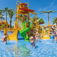Toboggans aquatiques à déversement pour complexes hôteliers, équipements de jeux aquatiques, parcs aquatiques, structures de jeux aquatiques