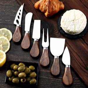 <b>Cheese</b> Spreader <b>Knives</b> <b>Set</b> Butter Spreader <b>Cheese</b> <b>Knife</b> <b>Set</b> with Wooden Handle Spreader <b>Knife</b> <b>Set</b> for Charcuterie Accessories - Product Image 2