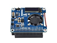 Waveshare Power Over Ethernet HAT (B) pour Raspberry Pi 3B+/4B et réseau PoE 802.3af avec écran OLED