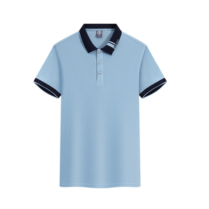 Ice Silk Polo <b>Shirt</b> Custom logo Summer Enterprise Work Clothes Culture <b>Shirt</b> Work Clothes <b>Short</b>-<b>sleeved</b> Cotton - Product Image 3