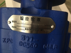Bomba de Doble Engranaje Compatible con la Marca Liugong, Pieza 11K0016, para Juego Completo de Piezas de Maquinaria de Construcción - Product Image 2