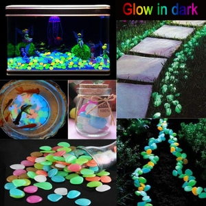 50Pcs <span class=keywords><strong>Glow</strong></span> In The Dark Tuin Steentjes <span class=keywords><strong>Glow</strong></span> Stones Rocks Voor Loopbruggen Tuinpad Patio Lawn Yard Decor lichtgevende Stenen