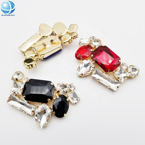 Irregular Rhinestone Crystal <strong>Shoe</strong> Brooch Customized Buckle Pins Detachable <strong>Shoe</strong> <strong>Clip</strong> for Women <strong>Shoes</strong> <strong>Decorative</strong> Accessories - Product Image 5