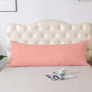 Cuscino Grande per Testiera, Divano o <span class=keywords><strong>Letto</strong></span>, Cuscino Rettangolare Lungo per il Corpo con Imbottitura in Poliestere, Colore Solido Personalizzabile - Product Image 4