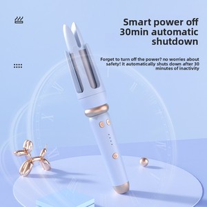 มีจำหน่ายในราคาขายส่งขั้นต่ำน้อย เครื่องม้วนผมอัตโนมัติขนาด 28 มม. 4 ระดับความเร็ว สำหรับร้านทำผม อุปกรณ์ดูแลเส้นผมส่วนบุคคล เครื่องใช้ไฟฟ้าเพื่อความงาม ใช้ได้ทุกวัน - Product Image 1