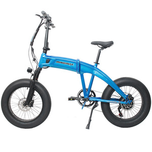 Bicicleta Eléctrica Plegable Mingmax de 20 Pulgadas con Llantas Gruesas, Frenos de Disco, Asistencia al Pedaleo y Batería de Litio - Product Image 1