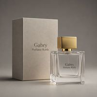OEM-Hersteller Private Label 30ml Parfümflasche mit Box Pyramidenförmige Parfümflaschen 50 ml Parfümflasche mit Verpackungsbox