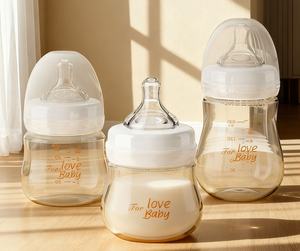 Biberón <span class=keywords><strong>de</strong></span> vidrio <span class=keywords><strong>de</strong></span> borosilicato <span class=keywords><strong>de</strong></span> 120ml con pezón anticólico, precio al por mayor - Product Image 6