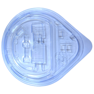 บรรจุภัณฑ์พลาสติก PET/PETG แบบใช้แล้วทิ้ง ปลอดเชื้อ มาตรฐาน ISO13485 รองรับโลโก้ตามสั่ง, ถาดพลาสติกแข็งแบบรักษ์โลกสำหรับบรรจุยาเม็ด - Product Image 4