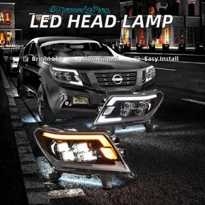 Faros LED Archaic de 12V, 50W, Luz Blanca Fría, con DRL y Señal Secuencial para Navara NP300 2015-2020, Retrofit/Actualización, Plug and Play - Product Image 2