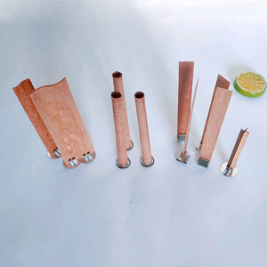Wholesale Custom Logo Personalized Smokeless Luxury White Glass Wax Holder <b>Candle</b> Crackling Wood <b>Wicks</b> for <b>Candle</b> Making No revi - Product Image 1