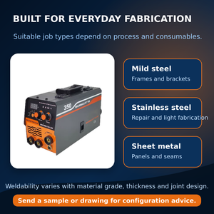 Chauffe-inducteur synergique à <span class=keywords><strong>double</strong></span> impulsion haute fréquence de qualité industrielle 200A 220V/380V à noyau en cuivre contrôlé par PLC - Product Image 4