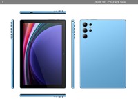 Tablet Portabel Bisnis Dewasa Baru 10.1 Inci MTK Android 15 Octa Core Dual SIM Wi-Fi dengan Keyboard, Pena, dan Mouse