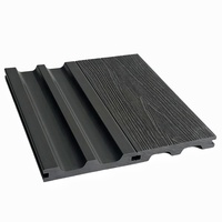 Planches de terrasse extérieures modernes Greenview 3D en relief, installation par emboîtement, double verrouillage, rainuré et langueté, composite imitation bois 3m