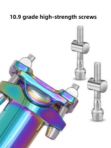 LUNJE con <span class=keywords><strong>tija</strong></span> de sillín de <span class=keywords><strong>amortiguador</strong></span> de bicicleta de color 27,2/31,6X400mm <span class=keywords><strong>tija</strong></span> de sillín de bicicleta de aleación de aluminio - Product Image 4