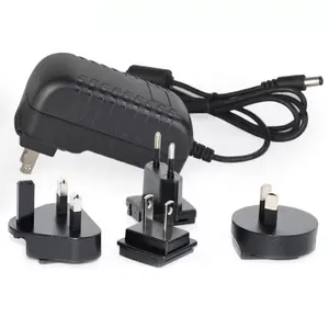 Universal multi plug power adapter 30W AC to DC 12V 2.5A 24V 1.25A 7.5V 3A 5V 3.5A power supply