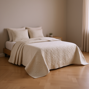 Ensemble de couvre-lit réversible DB Summer, 3 pièces, couvre-lit taille King Queen, imprimé jacquard, patchwork, literie de chambre à coucher - Product Image 2