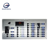 Tableau de distribution d'urgence 24V DC pour système de contrôle électrique embarqué de navires, yachts et bateaux, avec commande manuelle