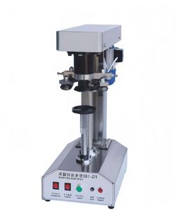 Machine de scellage de boîtes de conserve, machine de scellage automatique de boîtes en plastique et en aluminium, ligne de production de mise en conserve de boissons - Product Image 1