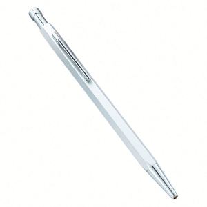 Stylo publicitaire promotionnel en métal avec logo personnalisé, pointe hexagonale de 1,0 mm, pour bureau, étudiants, hôtel, écriture, cadeau - Product Image 1