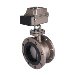 Válvula de Mariposa con Actuador Rotatorio Eléctrico de 12V CC, Tipo Doble Brida, Asiento de Goma NBR, Acero al Carbono, COVNA, Ventana de 90 Días, PN16 - Product Image 4