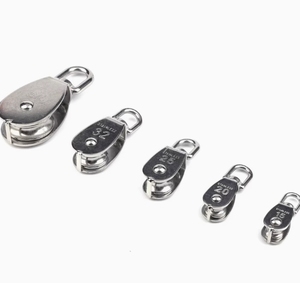 M15-M100 alta lucidata in acciaio inossidabile girevole a filo singolo puleggia blocco fabbrica OEM tipo di temporizzazione personalizzabile pulegge prodotto - Product Image 4