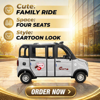 Kendaraan Listrik Dewasa Roda Empat Tenaga Surya untuk Dewasa Carro Electrico 2024 Laris Mini