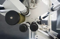 Machine d'étiquetage à plat de conception moderne personnalisée, qualité fiable
