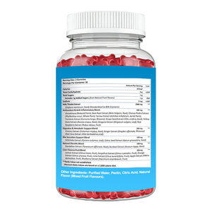 Rosebest Custom 2000mg Ekstrak Herbal Milk Thistle 23 in 1 Formula Detoks Pembersih dan Detoksifikasi Hati Suplemen Gummy Pendukung Kesehatan - Product Image 6