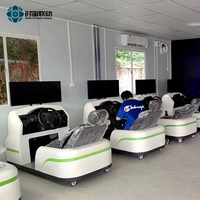 Simulateur de conduite automatique et manuel 2 en 1 pour conduite à gauche, simulateur de course pour auto-école, cockpit à mouvement complet, prix d'usine