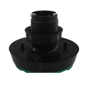 Botão de pressão verde de longa vida útil botão de interruptor grande círculo com luz 60M