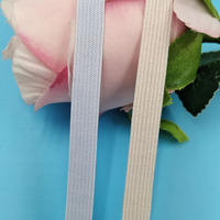 Boucle d'oreille plate en nylon Bande de sangle élastique Décor de couture doux Sangle extensible pour vêtement Sous-vêtements Couture Artisanat