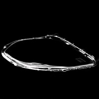 Coque transparente avant pour phare et boîtier de phare pour Nissan Sunny Almera 2011-2013