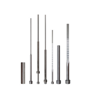 Yukage Gokin Round Ejector Pin 0.5-25mm Shouldered Cylindrical Head For Molding Mold <b>Accessories</b> - Product Image 1