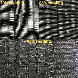 85% ombrage Hdpe avec filet d'ombrage en plastique à armure toile Uv pour couverture d'écran de maille d'ombrage de serre agricole - Product Image 3