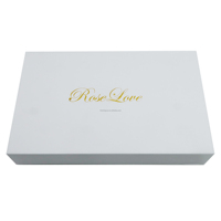Boîte en papier avec logo personnalisable, kit de bracelets d'amitié pour couples, cadeau pour anniversaire de relation, Saint-Valentin, kit de bracelets permanents