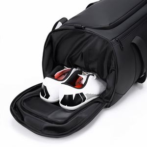 Bolsa de Viaje de Lujo de Alta Calidad con Compartimento para Zapatos, Bolsa Deportiva Impermeable para Gimnasio con Logotipo Personalizado - Product Image 4