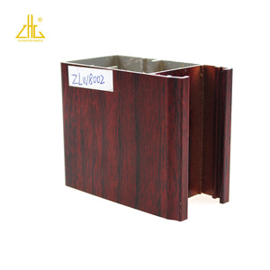 Custom Wooden Grain Aluminum Rectangular <strong>Tube</strong> / <strong>Aluminium</strong> Square <strong>Tube</strong> Pipe for Roof Ceiling and <strong>Furniture</strong>