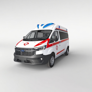 New F-ord High Roof Monitoring Diesel <b>Ambulance</b> Emergency Vehicle Automatic Transmission 3-8m Length Urban Rural Patient - Product Image 1