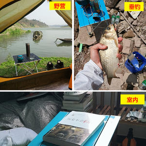 Table pliante d'extérieur en alliage d'aluminium, 56x41x41 cm, rectangulaire, portable, pour camping, pique-nique, plage, pêche, voyage en voiture - Product Image 4