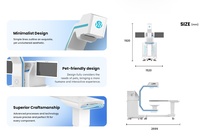 Système d'angiographie CBCT vétérinaire pour interventions canines, imagerie 3D haute vitesse, certifié CE, prend en charge la RCP et la DSA, réutilisable