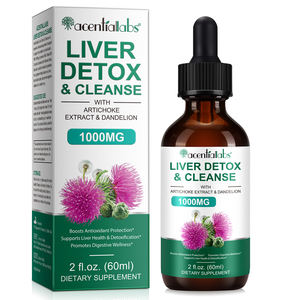 Suplemento de Ervas Naturais Acentiallabs 60ml 1000mg Gotas de Cardo Mariano Para Desintoxicação e Limpeza do Fígado, Reforço Imunológico e Suporte Hepático - Product Image 4