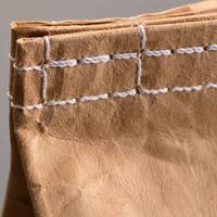 Bolsas de Papel Kraft Marrón Biodegradables Personalizadas para Empacar Cereales y Harina de Arroz con Ventana