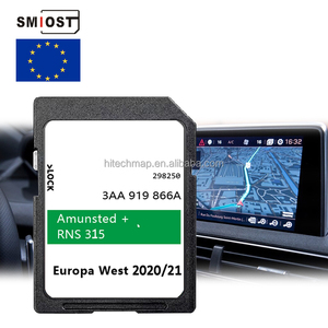 Smiost หุ่นยนต์นำทางอัตโนมัติ GPS สำหรับ Amundsen การ์ดหน่วยความจำสำหรับ <span class=keywords><strong>Skoda</strong></span> <span class=keywords><strong>rns</strong></span> 315ยุโรปเยติ rommster praktik - Product Image 1