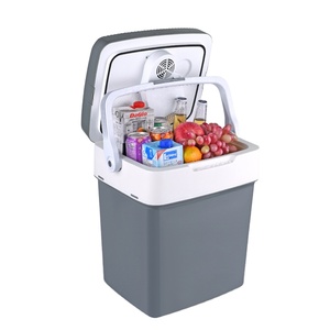 Refrigerador portátil <span class=keywords><strong>pequeño</strong></span> de 12V para viajes, refrigerador portátil de 29L AC DC para coche - Product Image 4