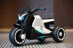 Motocicleta Eléctrica Recargable para Niños Pequeños, Moto Infantil con Música y Luces, Juguete de Motocicleta para Niños de 2 a 13 Años - Product Image 4