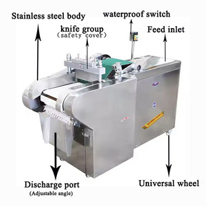 Thương mại điện cao hiệu quả tươi thịt gà và thịt vịt máy cắt - Product Image 4