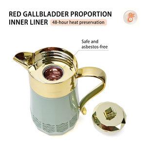 Carafe Thermique Moderne en Plastique PP Doublée de Verre 1000 ml, Sans BPA et Résistante à la Chaleur, Vente en Gros - Product Image 5