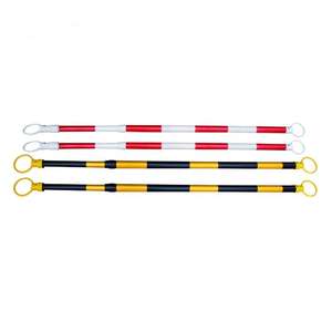 Barra cónica retráctil telescópica <span class=keywords><strong>de</strong></span> seguridad para mantenimiento <span class=keywords><strong>de</strong></span> instalaciones, para negocios e industriales, temporal, <span class=keywords><strong>barri</strong></span>, color negro y amarillo - Product Image 1